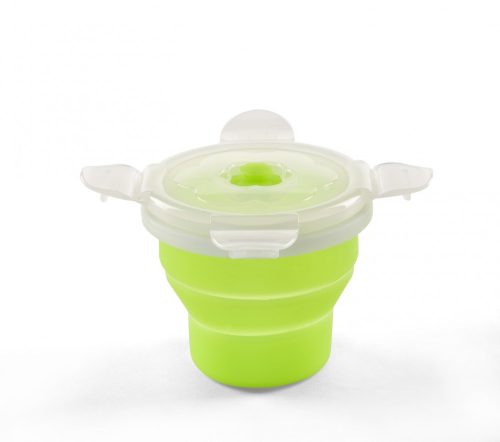 Nuvita összecsukható szilikon tányér 540ml - Zöld - 4468