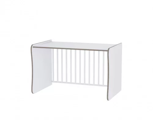 Lorelli Trend PLUS kombi ágy 70x165 - White & Light Oak / Fehér & Világos Tölgy