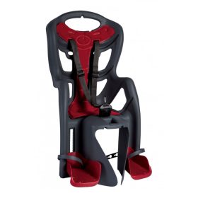 Bellelli Pepe Clamp bicikliülés 22kg-ig - Dark Grey