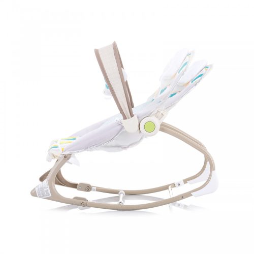 Chipolino Dolce rezgő-zenélő pihenőszék 9 kg-ig - Snail  - BOMBA ÁR!