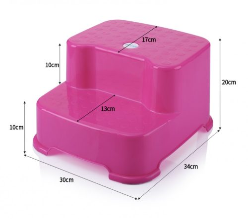 Chipolino BabyUp lépcsős fellépő - Pink 