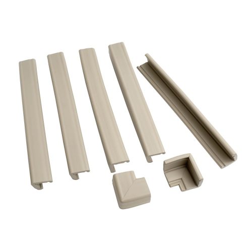 Prince Lionheart fireplaceGUARD kandalló élvédő + 2db sarokvédő - natúr - BOMBA ÁR!