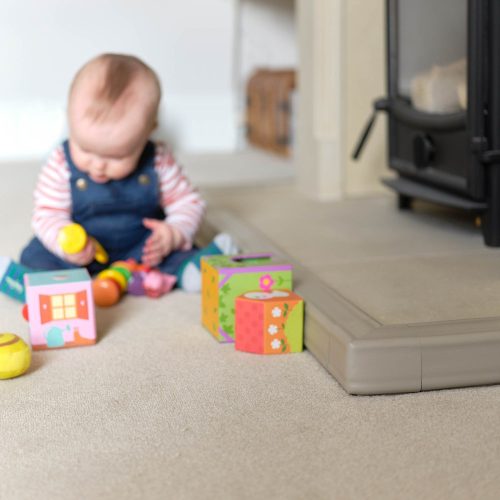 Prince Lionheart fireplaceGUARD kandalló élvédő + 2db sarokvédő - natúr - BOMBA ÁR!