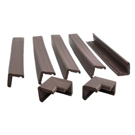   Prince Lionheart fireplaceGUARD kandalló élvédő + 2db sarokvédő - csokibarna - BOMBA ÁR!