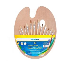 Prima Art fa festőpaletta ecset készlettel
