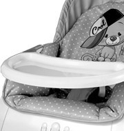 Lorelli Alex 3 az 1-ben pihenőszék - Cameo Rose Stars 