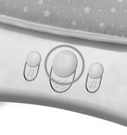 Lorelli Enjoy rezgő-zenélő pihenőszék - Pink Hug 