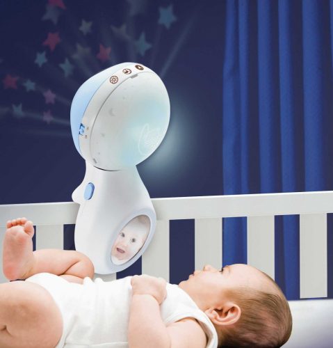 Infantino 3 az 1-ben projektoros zenélő forgó - szürke