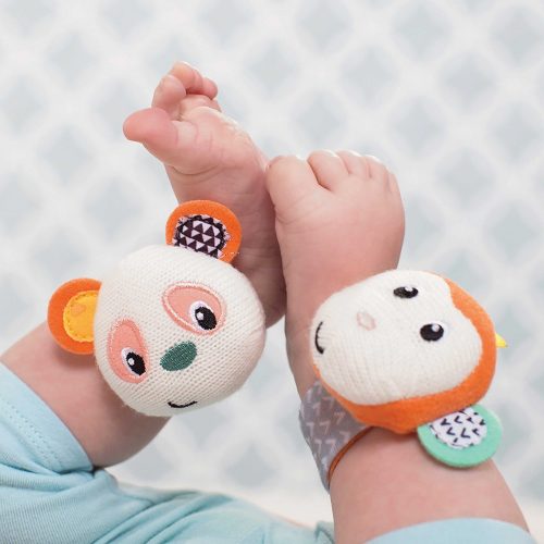 Infantino csörgős babakarkötő