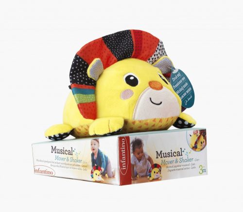 Infantino Mover & Shaker rezgő-zenélő játék - oroszlán