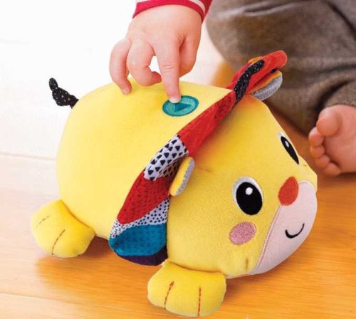 Infantino Mover & Shaker rezgő-zenélő játék - oroszlán