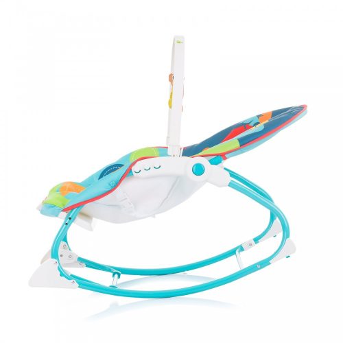 Chipolino Enjoy rezgő-zenélő pihenőszék 18 kg-ig - Blue