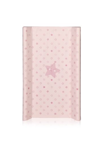 Lorelli pelenkázó lap merev peremes 50x71 - pink