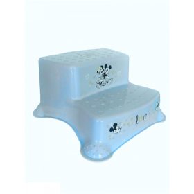   Lorelli Disney mintás lépcsős fellépő - Mickey Minnie Love Light Blue