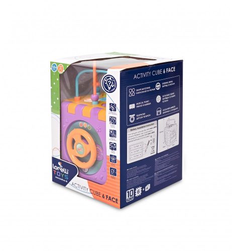 Lorelli Toys 6 Face formabedobó - BOMBA ÁR!