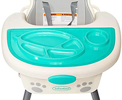 Infantino Grow-With-Me 4 az 1-ben átalakítható etetőszék - mosómedve