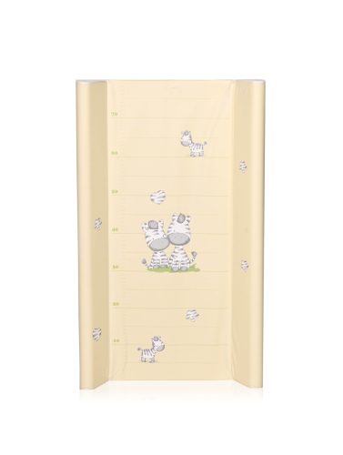 Lorelli pelenkázó lap merev peremes 50x71 - Beige