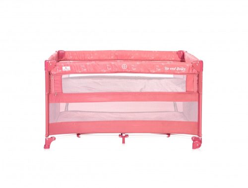Lorelli Up and Down multifunkciós  utazóágy - Rose Velvet Unicorn