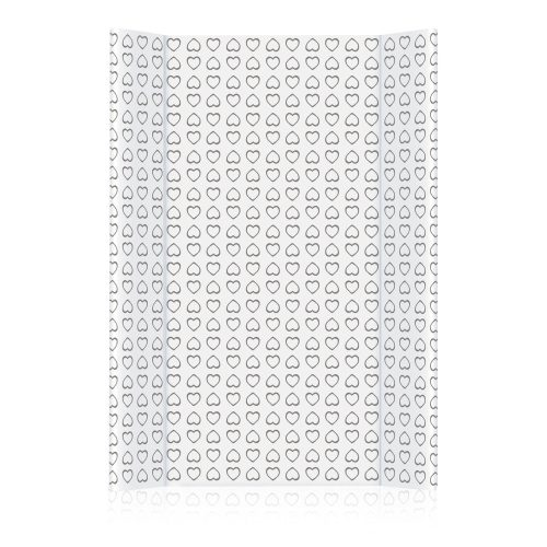 Lorelli pelenkázó lap merev peremes 50x71 - Grey