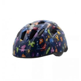Bellelli biciklis gyerek sisak XS méretben - Monsters Blue