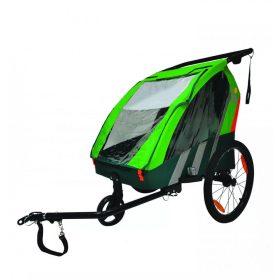 Bellelli Trailblazer biciklis utánfutó 32kg-ig - Green