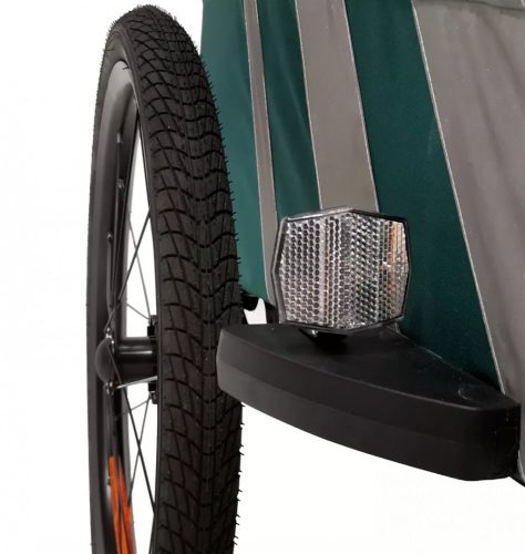 Bellelli Trailblazer biciklis utánfutó 32kg-ig - Green