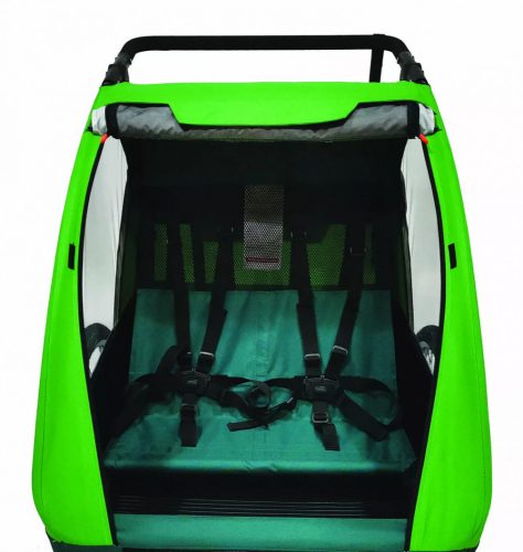 Bellelli Trailblazer biciklis utánfutó 32kg-ig - Green