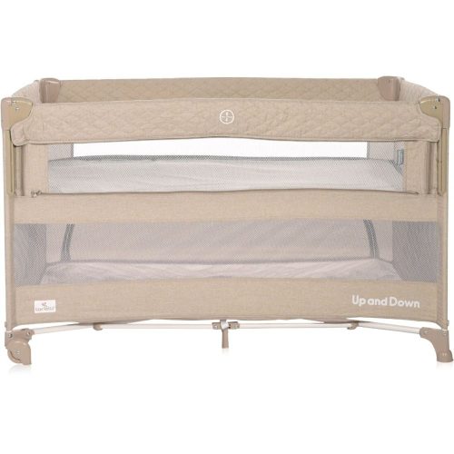 Lorelli Up and Down multifunkciós  utazóágy - Beige Flying Friends