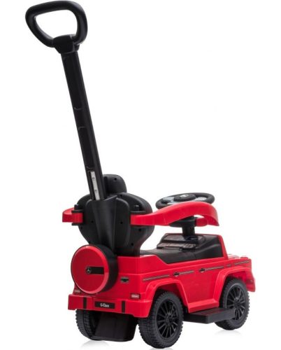 Lorelli Mercedes G350D bébitaxi tolókarral - Piros