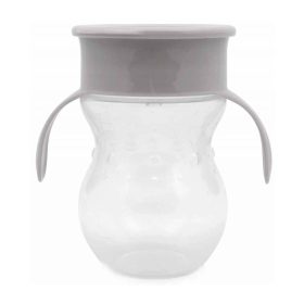 Baby Care 360 itatópohár fogantyúval - grey