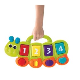 Infantino készségfejlesztő hernyócska