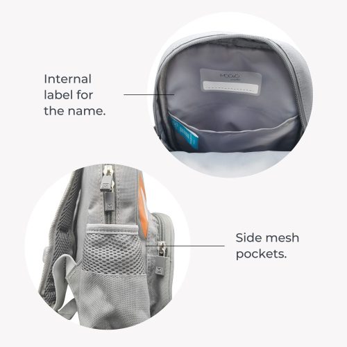 Nuvita gyerek hátizsák L - Antracite/Coniglio 8741