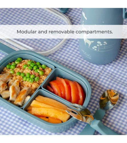 Nuvita uzsonnás doboz S 490 ml - Sage green 4420