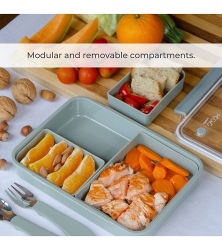 Nuvita uzsonnás doboz M 950 ml - Powder Blue 4421