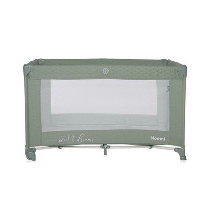 Lorelli Noemi 1 fix utazóágy - Iceberg green star