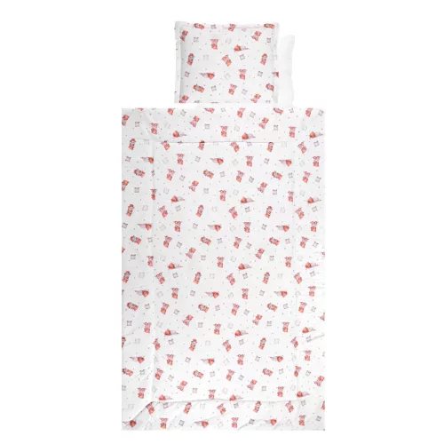 Lorelli 4 részes ágynemű garnitúra - Bears & Pillows Beige