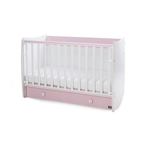 Lorelli Dream kiságy 70x140 - White Orchid Pink