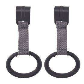   Lorelli kapaszkodó gyűrű utazóágyhoz 2db - Cool grey Pandas