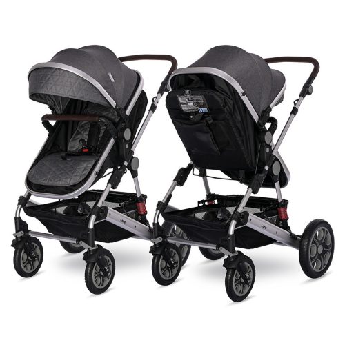 Lorelli Lora multifunkciós babakocsi - Steel Grey