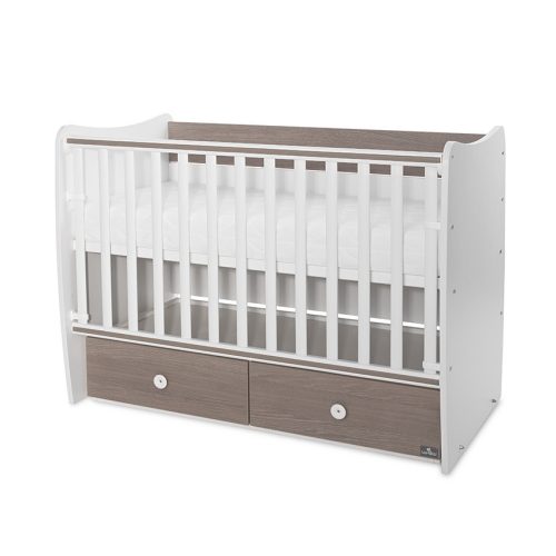 Lorelli Matrix kiságy 60x120 - White Coffee 2Box