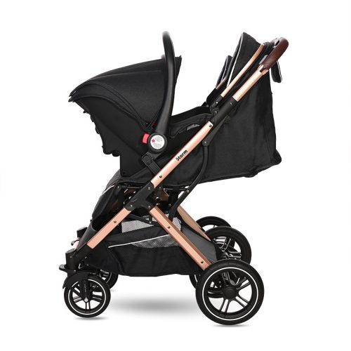 Lorelli Storm sport babakocsi 22kg-ig - Luxe Black