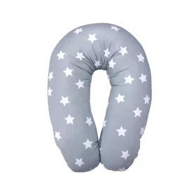 Lorelli szoptatós párna - Stars Blue Grey Mist
