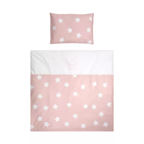 Lorelli First Dreams ágynemű garnitúra - Pale Blush Stars