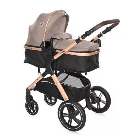   Lorelli Viola babakocsi mózessé alakítható sportrésszel + adapter - Pearl Beige
