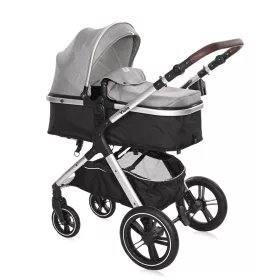   Lorelli Viola babakocsi mózessé alakítható sportrésszel + adapter - Opaline Grey
