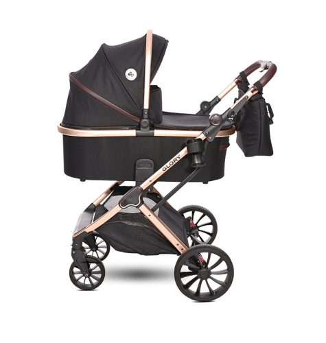 Lorelli Glory multifunkciós babakocsi + adapter - Black Diamond