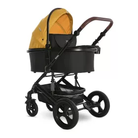   Lorelli Boston multifunkciós babakocsi + adapter - Lemon Curry