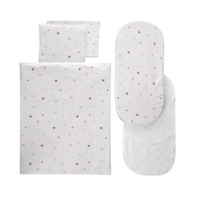   Lorelli 5 részes téli ágynemű garnitúra babakocsiba - Honey Bunny