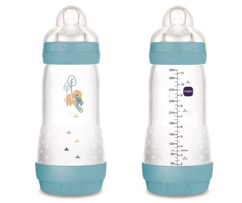 MAM Anti Colic Matt cumisüveg 320 ml fiú
