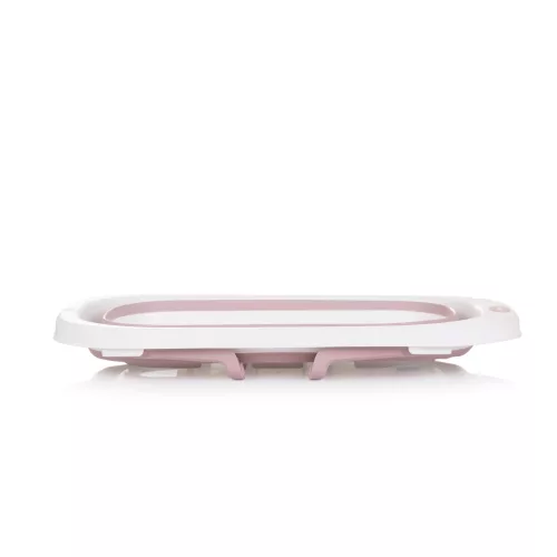 Chipolino Isla összecsukható kád hálós babatartóval 81 cm - Pink